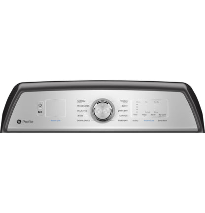 GE APPLIANCES PTD60GBPRDG GE Profile 7.4 Cu. Ft. Capacity Aluminized Alloy Drum Gas DRYER...
