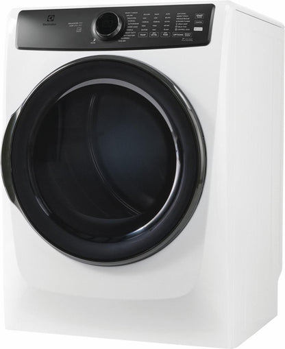 ELECTROLUX ELFE7738AW Electrolux Front Load Perfect Steam Electric Dryer With BALANCE...