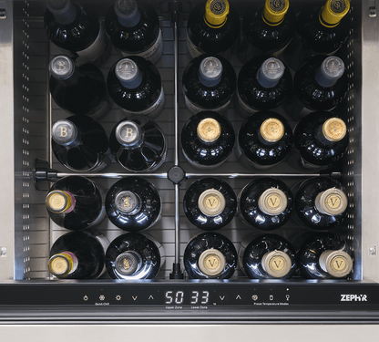 ZEPHYR PRRD24C2ASOD Zephyr 24"" Outdoor Dual Zone Refrigerator Drawers