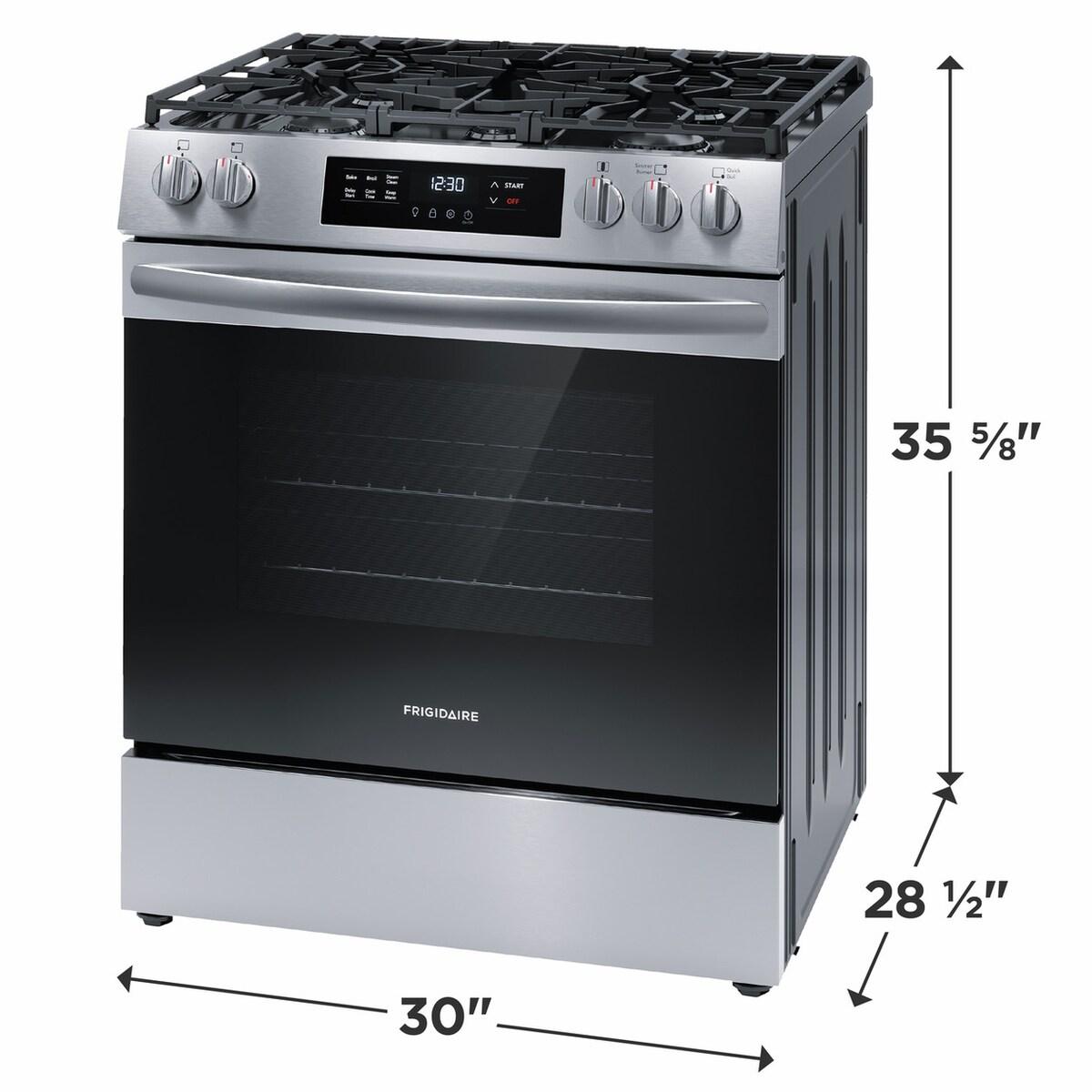 FRIGIDAIRE FCFG3062AS Frigidaire 30"" Front Control Gas Range With Quick Boil