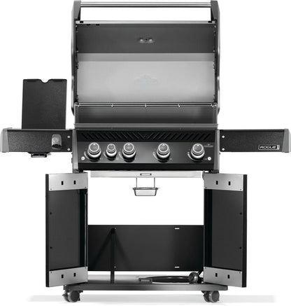 NAPOLEON BBQ RP525SIBPK2 Rogue Pro 525 Sib With Infrared Side Burner , Propane, Black