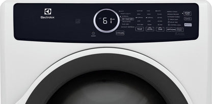 ELECTROLUX ELFE7437AW Electrolux Electric 8.0 Cu. Ft. Front Load Dryer
