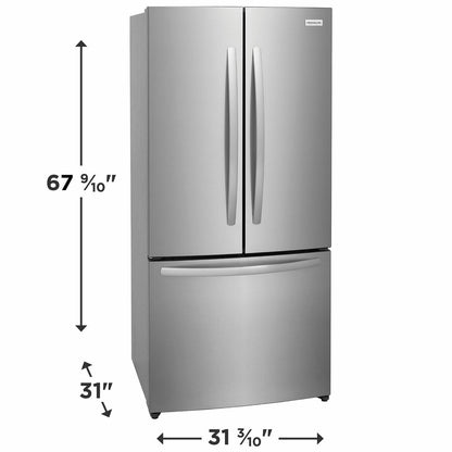 FRIGIDAIRE FRFG1723AV Frigidaire 17.6 Cu. Ft. Counter-depth French Door Refrigerator