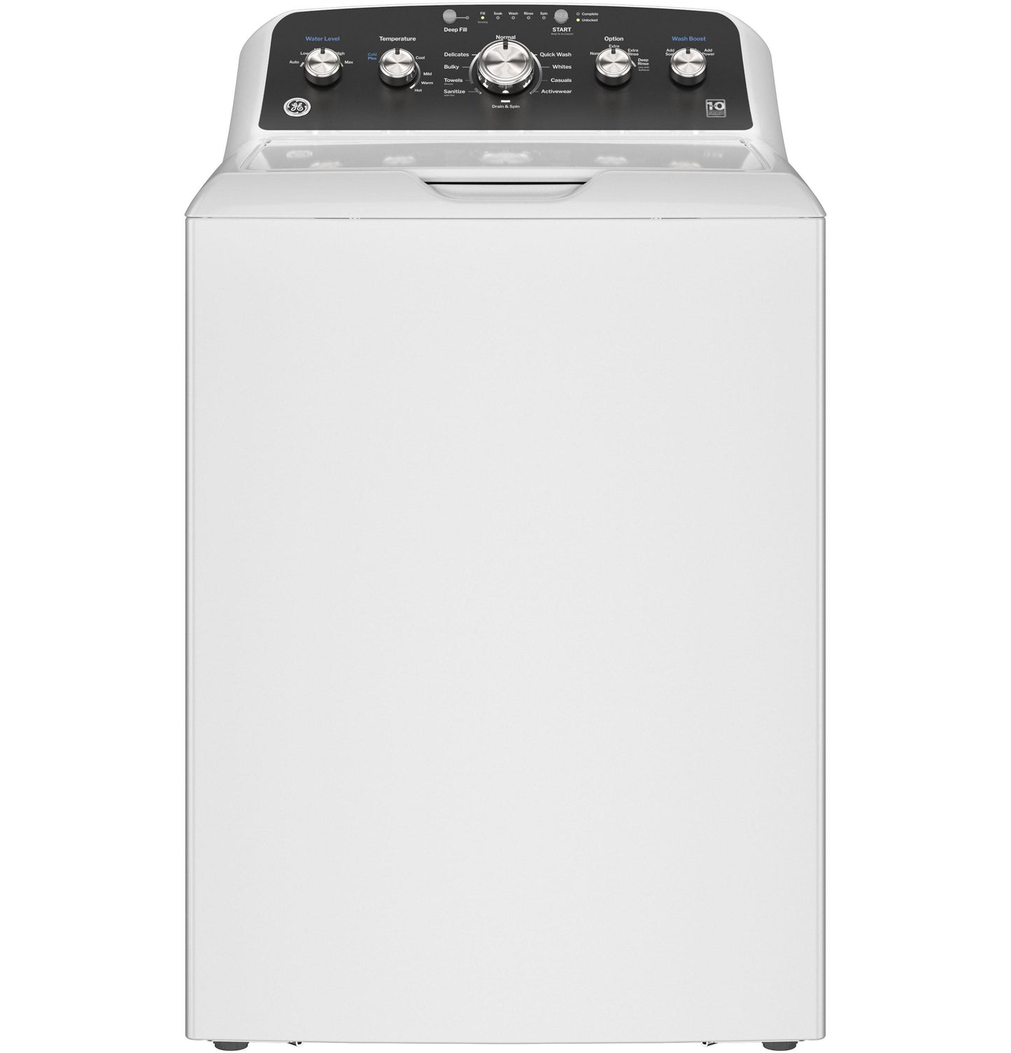 GE APPLIANCES GTW485ASWWB Ge 4.5 Cu. Ft. Capacity Washer With Stainless STEEL&#X00A0;BASKE...