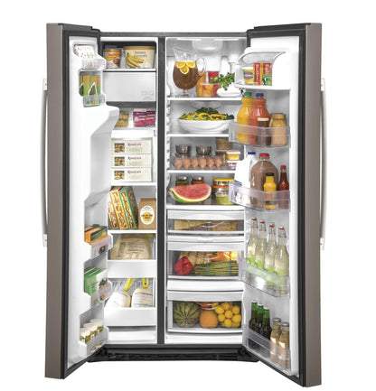 GE APPLIANCES GZS22IMNES Ge 21.8 Cu. Ft. Counter-depth Side-by-side Refrigerator