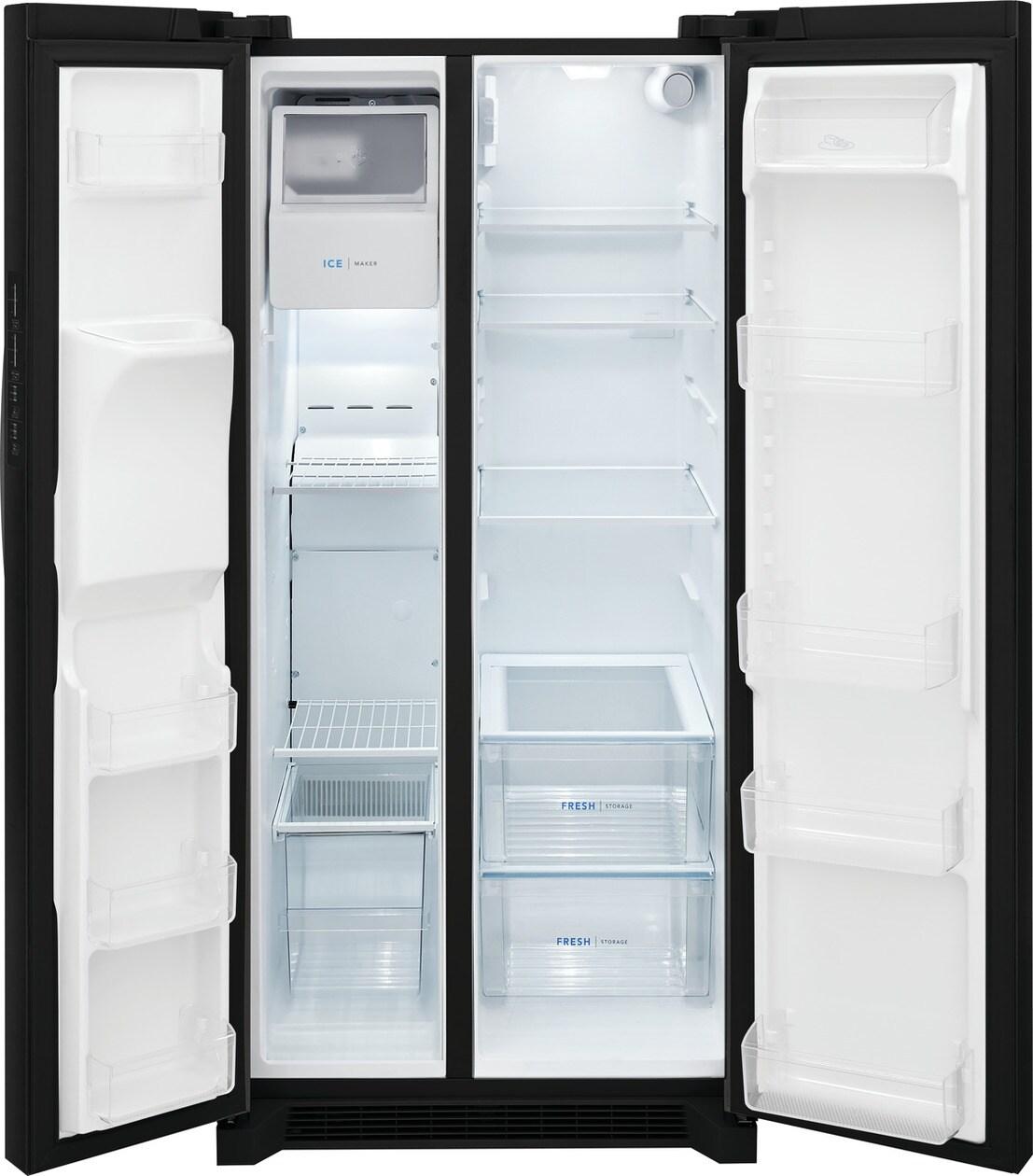 FRIGIDAIRE FRSS2323AB Frigidaire 22.3 Cu. Ft. 33'' Standard Depth Side By Side Refrigerator