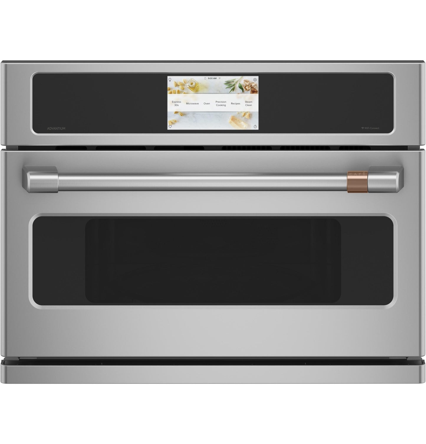 CAFE CSB912P2NS1 Cafe 27"" Five In One Oven With 120v Advantium  Technology