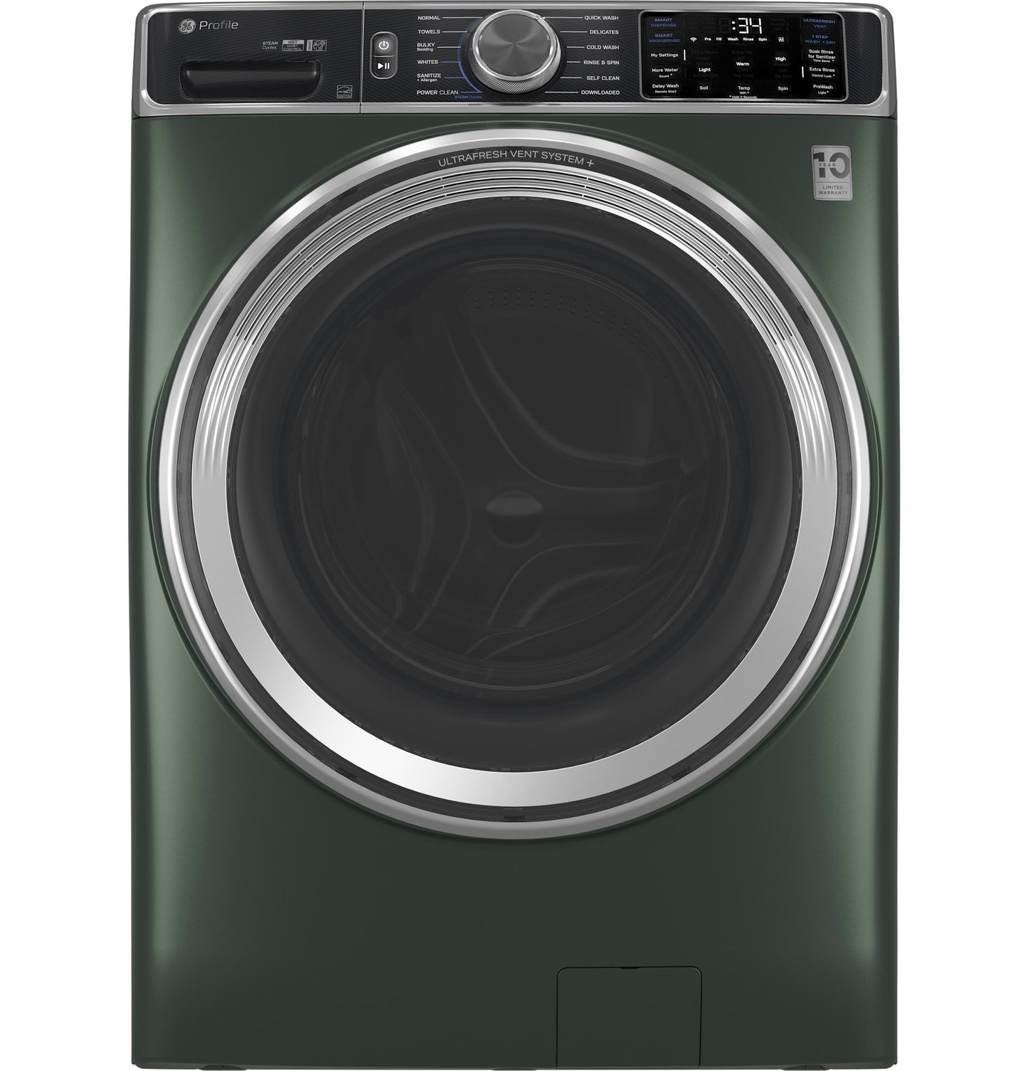 GE APPLIANCES PFW955SPWGN GE Profile 5.5 Cu. Ft. Capacity Smart Front Load Energy STAR...