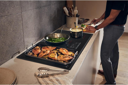 LG CBIS3618BE LG Studio 36"" Induction Cooktop With 5 Burners and Flex Cooking Zone
