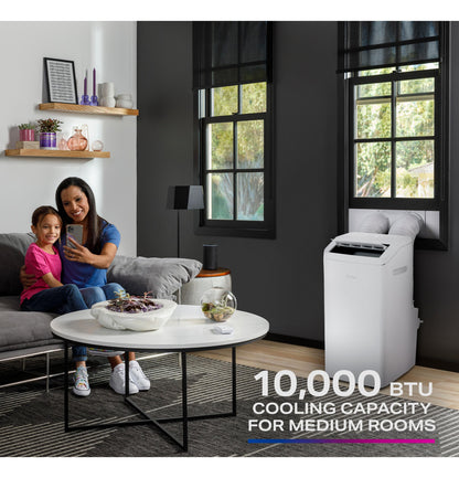 GE APPLIANCES PPHV10WWF GE Profile 10,000 BTU Dual-hose, Inverter Portable Air CONDITION...