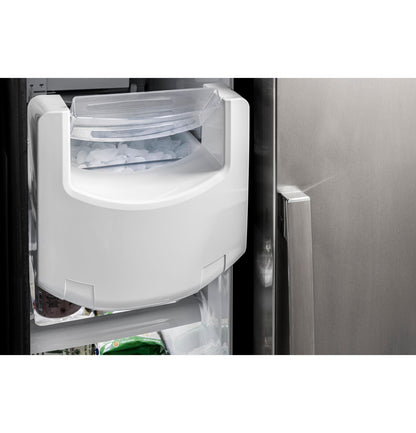 GE APPLIANCES PSE25KYHFS GE Profile Series Energy Star 25.3 Cu. Ft. Side-by-side REFR...