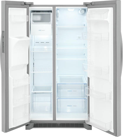 FRIGIDAIRE FRSS2623AS Frigidaire 25.6 Cu. Ft. 36'' Standard Depth Side By Side Refrigerator