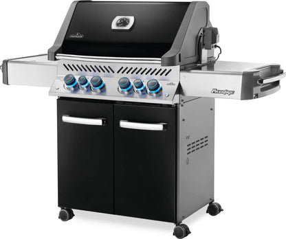 NAPOLEON BBQ P500RSIBNK3 Prestige 500 Rsib Infrared Side & Rear Burners Black , Natural Gas