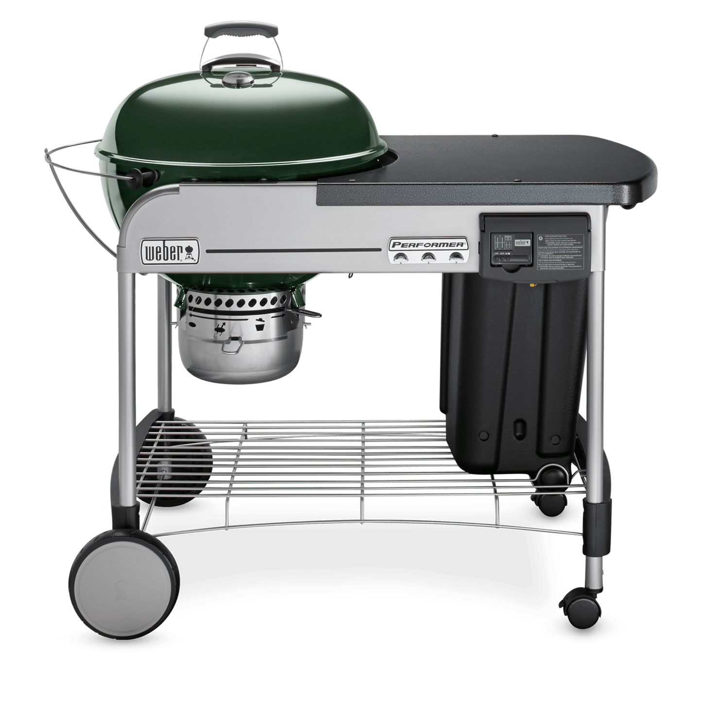 WEBER 15507001 Weber Performer Deluxe Charcoal Grill - 22 Inch Green