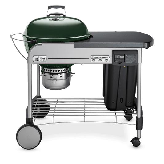 WEBER 15507001 Weber Performer Deluxe Charcoal Grill - 22 Inch Green