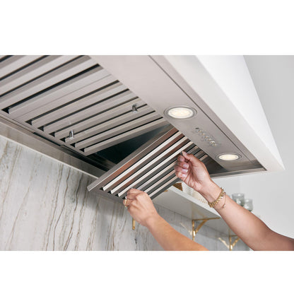 GE APPLIANCES UVC9360SLSS 36"" Wifi Enabled Designer Custom Insert W/ Dimmable LED Lighting