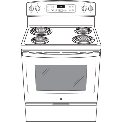 GE APPLIANCES JBS360RTSS Ge 30"" Free-standing Electric Range