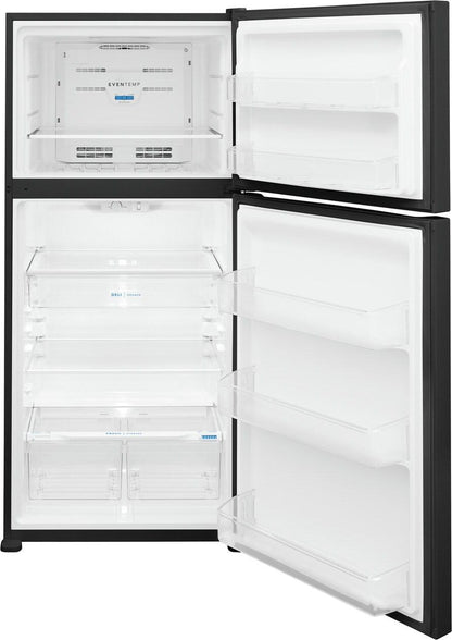 FRIGIDAIRE FFTR2045VB Frigidaire 20.0 Cu. Ft. Top Freezer Refrigerator