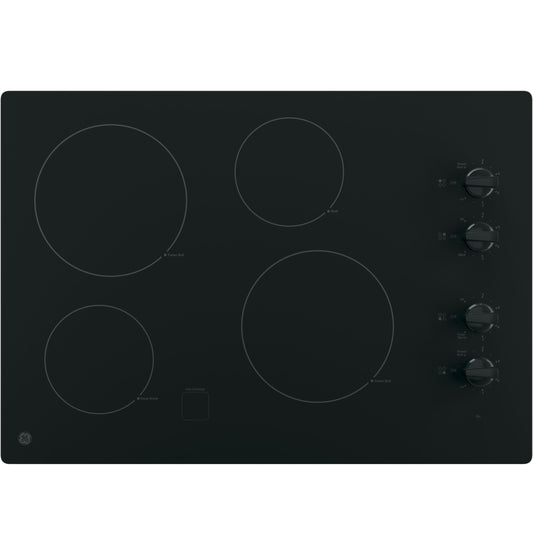 GE APPLIANCES JP3030DWBB Ge 30"" Built-in Knob Control Electric Cooktop