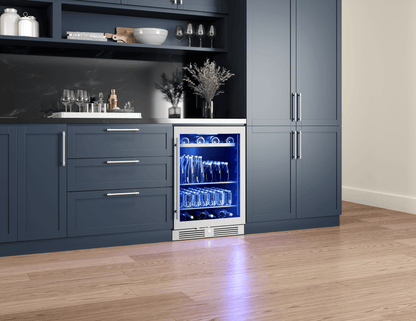 ZEPHYR PRB24C01CG Zephyr 24"" Single Zone Beverage Cooler