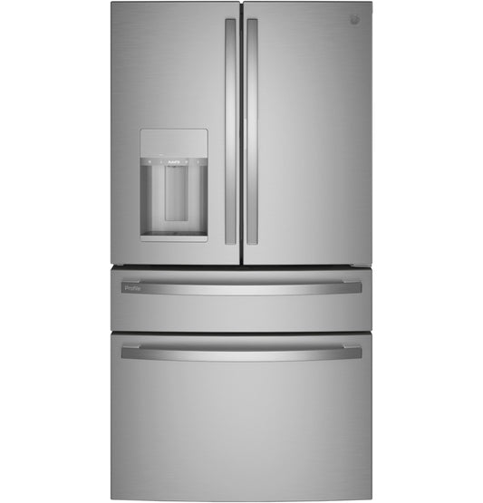 GE APPLIANCES PVD28BYNFS GE Profile 27.6 Cu. Ft. 4-door French-door Refrigerator With DO...