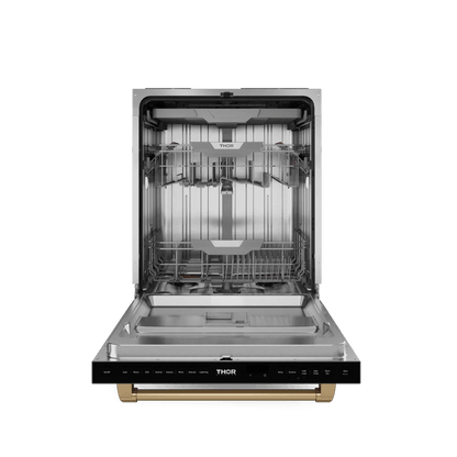 THOR KITCHEN DW24X8BA99BRZ 24 Inch Dishwasher Stainless Steel/bronze | Gordon Ramsay Series - ...