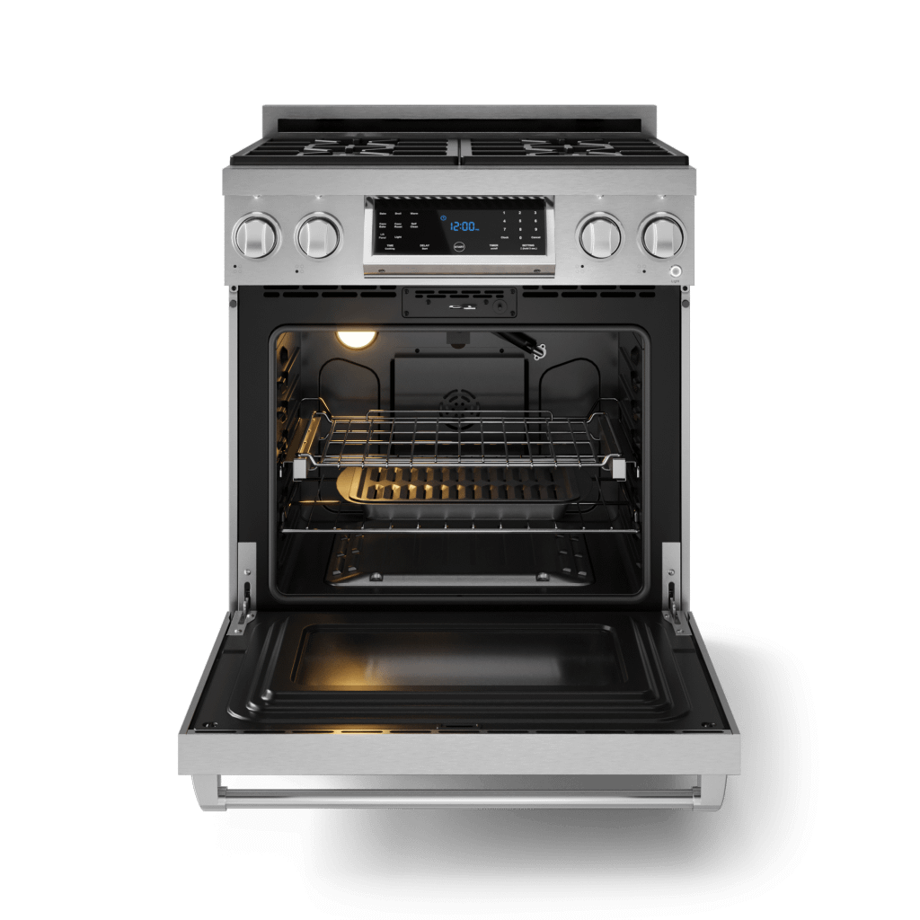 THOR KITCHEN RSG30 30 Inch Professional Gas Range With Tilt Panel Touch Control In STA...