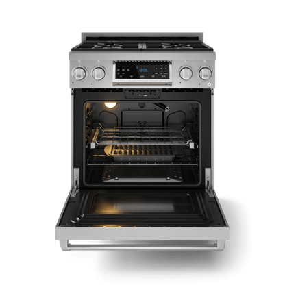 THOR KITCHEN RSG30 30 Inch Professional Gas Range With Tilt Panel Touch Control In STA...