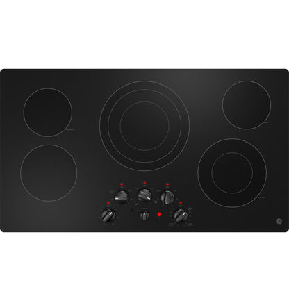 GE APPLIANCES JEP5036DTBB Ge 36"" Built-in Knob Control Electric Cooktop