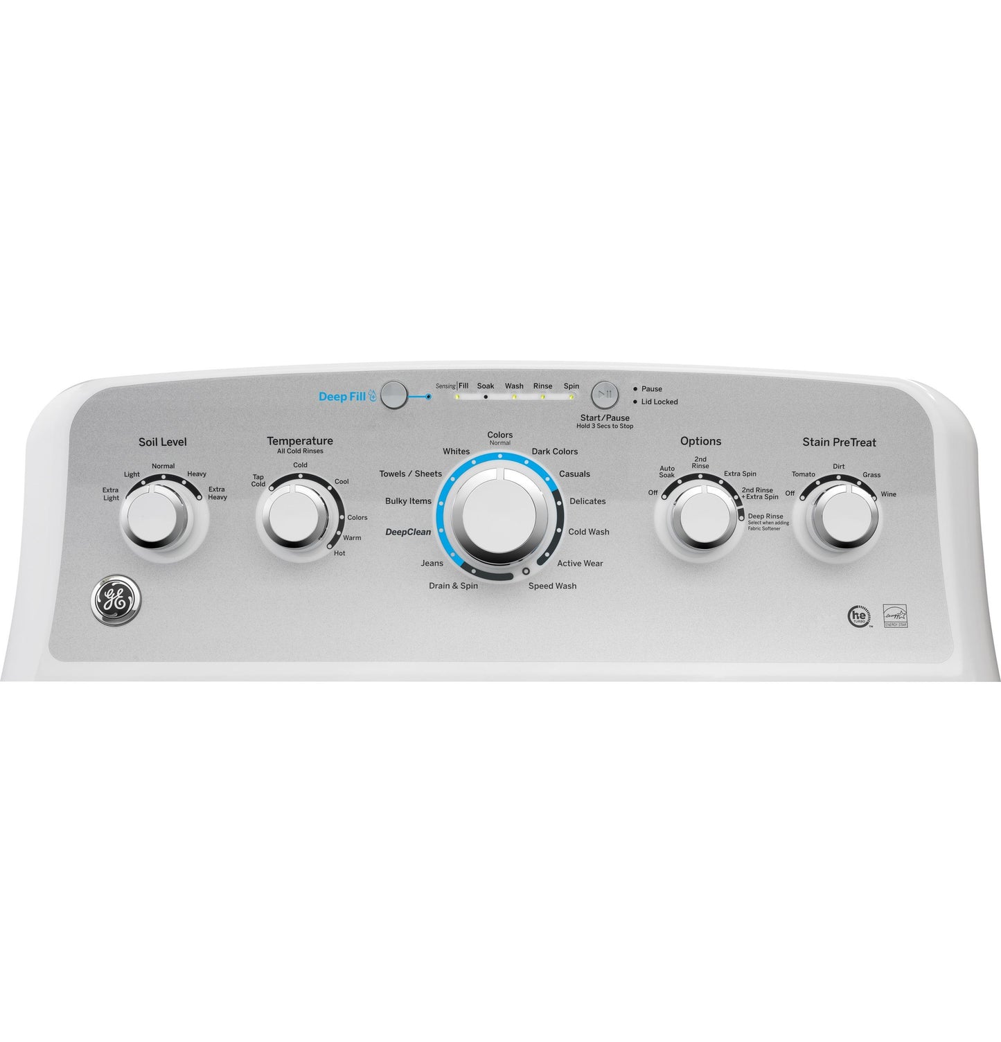 GE APPLIANCES GTW500ASNWS Ge 4.6 Doe Cu. Ft. Capacity Washer With Stainless Steel Basket