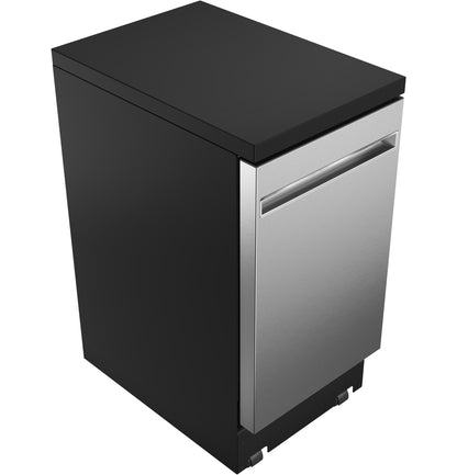 GE APPLIANCES GPT145SSLSS Ge 18"" Portable Dishwasher