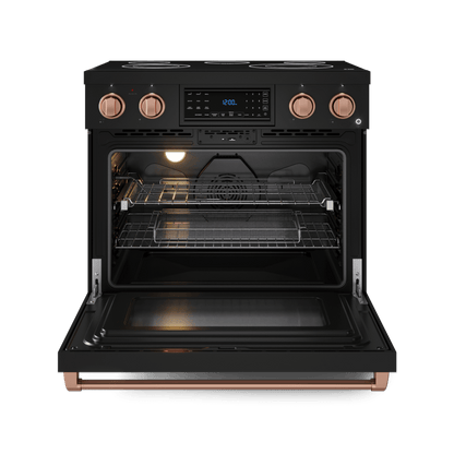 THOR KITCHEN RSE36BRSG 36 Inch Professional Electric Range With Tilt Panel Touch Control I...