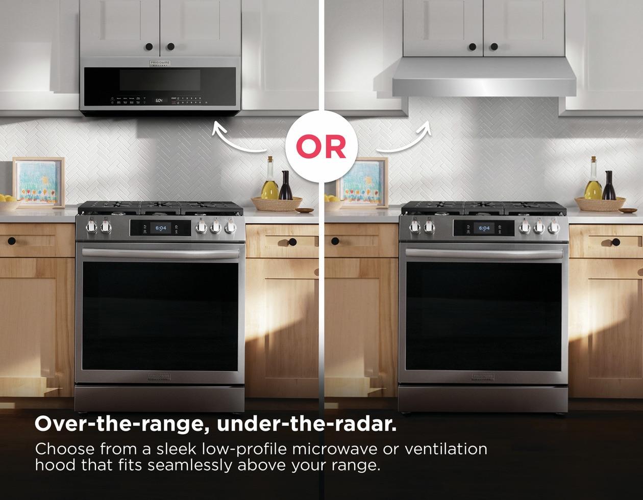 FRIGIDAIRE GMOS1266AF Frigidaire Gallery 1.2 Cu. Ft. Low-profile Over-the-range Microwave