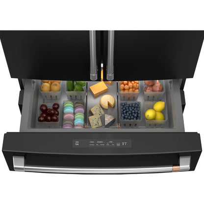 CAFE CGE29DP3TD1 Cafe Energy Star 28.7 Cu. Ft. Smart 4-door FRENCH-DOOR...