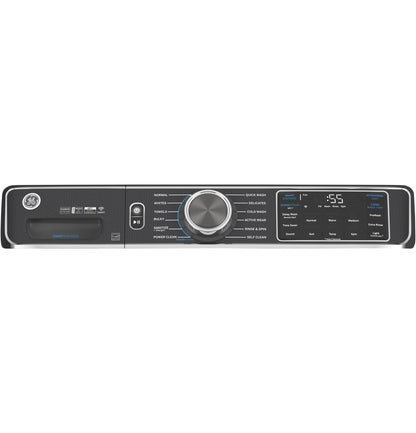 GE APPLIANCES GFW850SSNWW Ge 5.0 Cu. Ft. Capacity Smart Front Load Energy Star Steam WA...