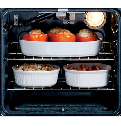 GE APPLIANCES JRP20WJWW GE Appliances 24"" Electric Single Self-cleaning Wall Oven