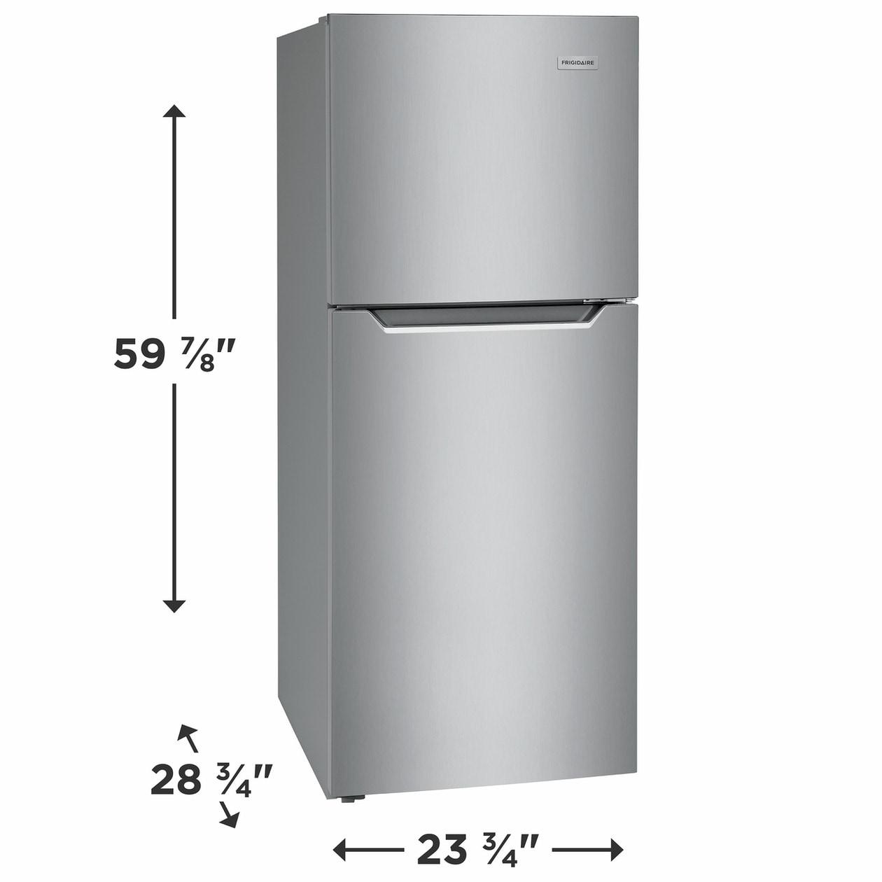 FRIGIDAIRE FFET1222UV 11.6 Cu. Ft. Top Freezer Apartment-size Refrigerator