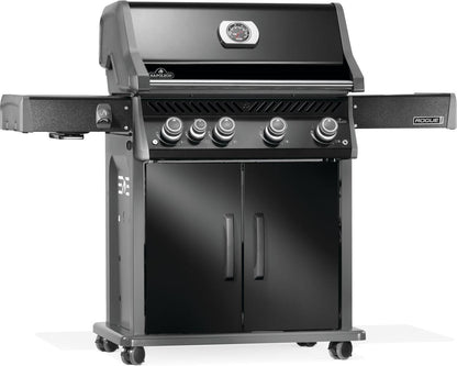 NAPOLEON BBQ RP525SIBPK2 Rogue Pro 525 Sib With Infrared Side Burner , Propane, Black