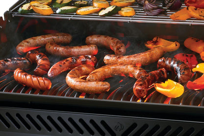 NAPOLEON BBQ RP625SIBPK2 Rogue Pro 625 Sib With Infrared Side Burner , Propane, Black