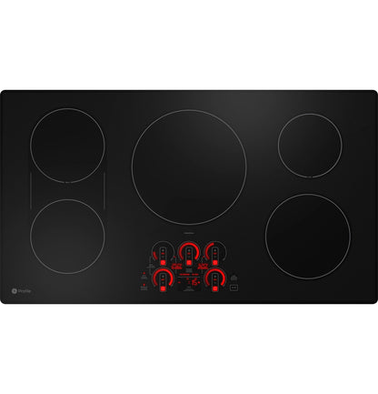 GE APPLIANCES PHP9036DTBB GE Profile 36"" Built-in Touch Control Induction Cooktop