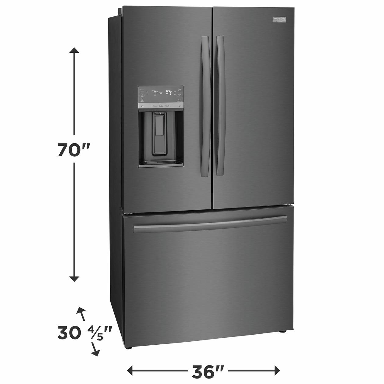 FRIGIDAIRE GRFC2353AD Frigidaire Gallery 22.6 Cu. Ft. Counter-depth French Door Refrigerator