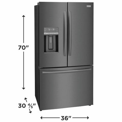 FRIGIDAIRE GRFC2353AD Frigidaire Gallery 22.6 Cu. Ft. Counter-depth French Door Refrigerator
