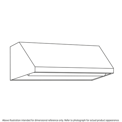 GE APPLIANCES UVW9484SPSS GE Appliances 48"" Professional Hood