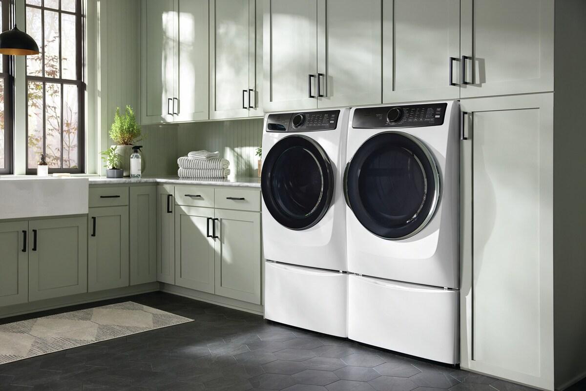 ELECTROLUX ELFW7738AW Electrolux Front Load Perfect Steam Washer With Luxcare PLUS...