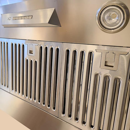 XO APPLIANCE XOIL4819SC XO Appliance New! 48in Ccc 600/395 Cfm Liner Insert Hood 19in D