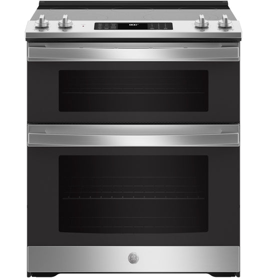GE APPLIANCES JSS86SPSS Ge 30"" Slide-in Electric Convection Double Oven Range