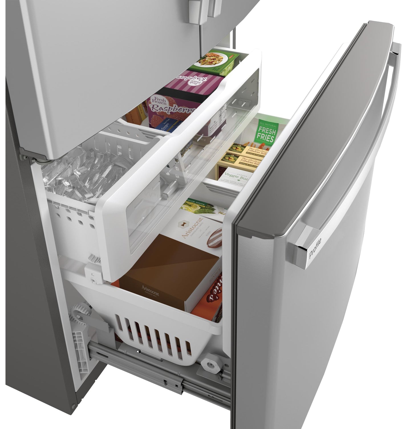 GE APPLIANCES PWE23KYNFS GE Profile Energy Star 23.1 Cu. Ft. Counter-depth FRENCH-DOO...