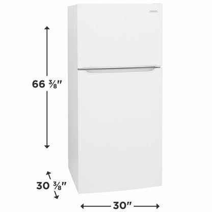 FRIGIDAIRE FFHT1835VW Frigidaire 18.3 Cu. Ft. Top Freezer Refrigerator