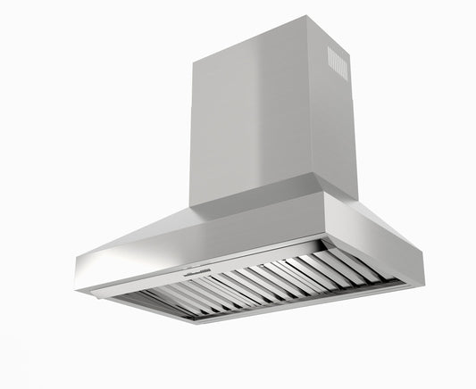 XO APPLIANCE XOVV230SC XO Appliance 30in Pro Wall Chimney Hood Ss Straight Lip 600/395 Cfm