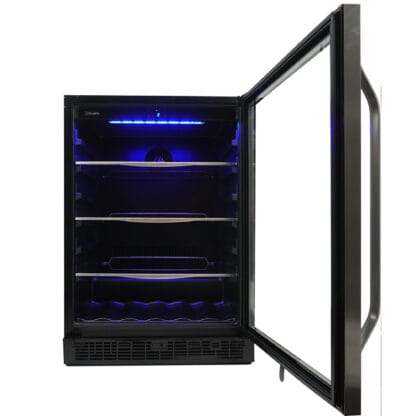 SILHOUETTE SBC057D1BSS Silhouette Riccotta 24"" Single Zone Beverage Center